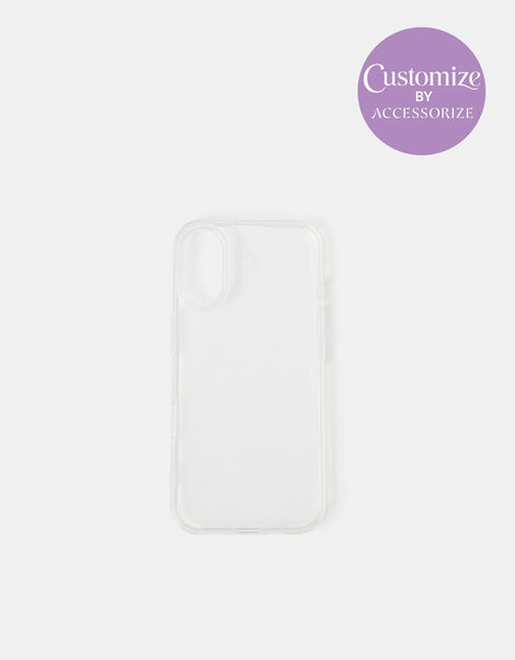 Plain iPhone 16 Phone Case, Clear (CLEAR), large