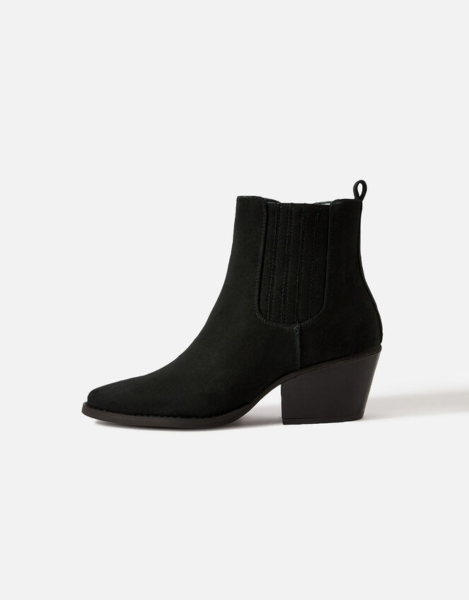 Western Boots, Black (BLACK), large