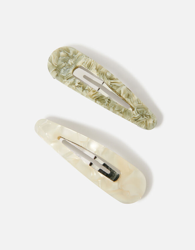 Marble Snap Clip Set of Two, , large
