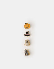 4-Pack Mini Halloween Metal Claw Clips, , large