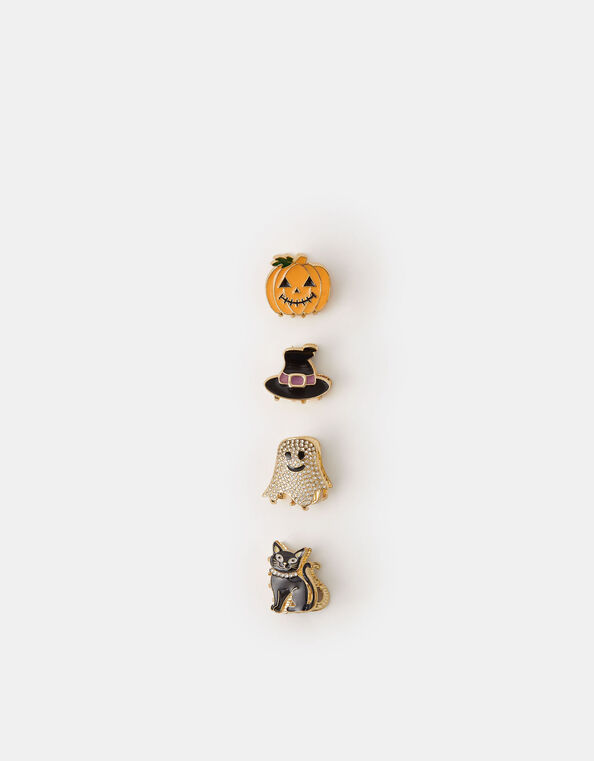 4-Pack Mini Halloween Metal Claw Clips, , large