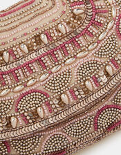 Bead Embellished Clutch Bag, , large