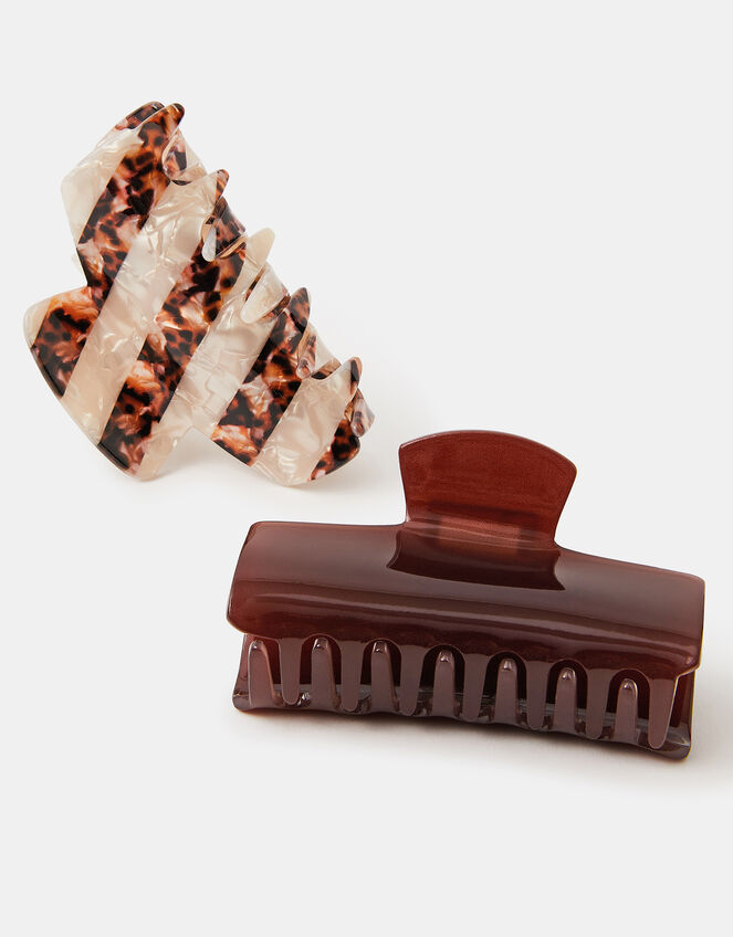 2-Pack Mix Stripe Claw Clips, , large