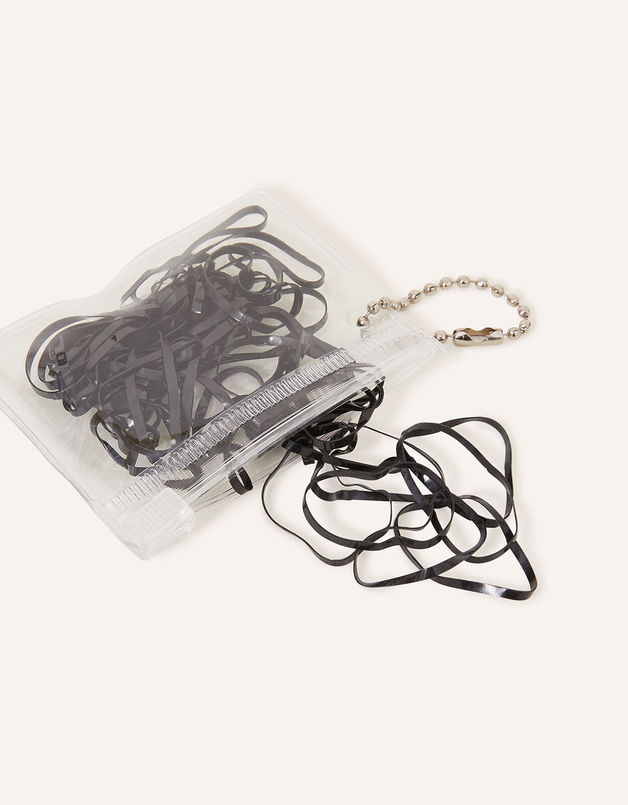 Clear rubber shop bands large
