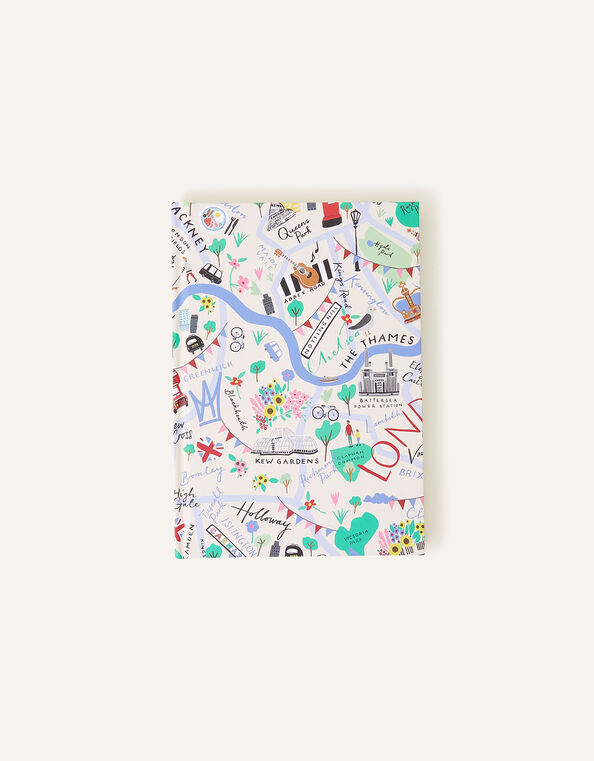London Print Hardback Notebook, , large