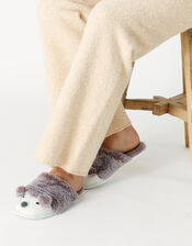 Tiggy Hedgehog Mule Slippers, Mink (MINK), large