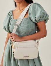 Dina Double Zip Cross-Body Bag, , large