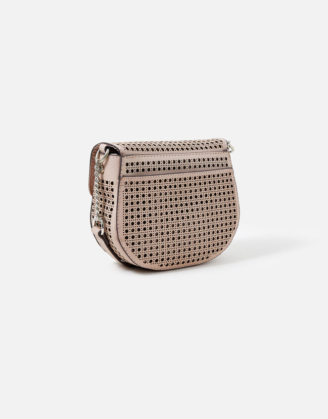 Punch-Out Cross-Body Bag, Nude (NUDE), large