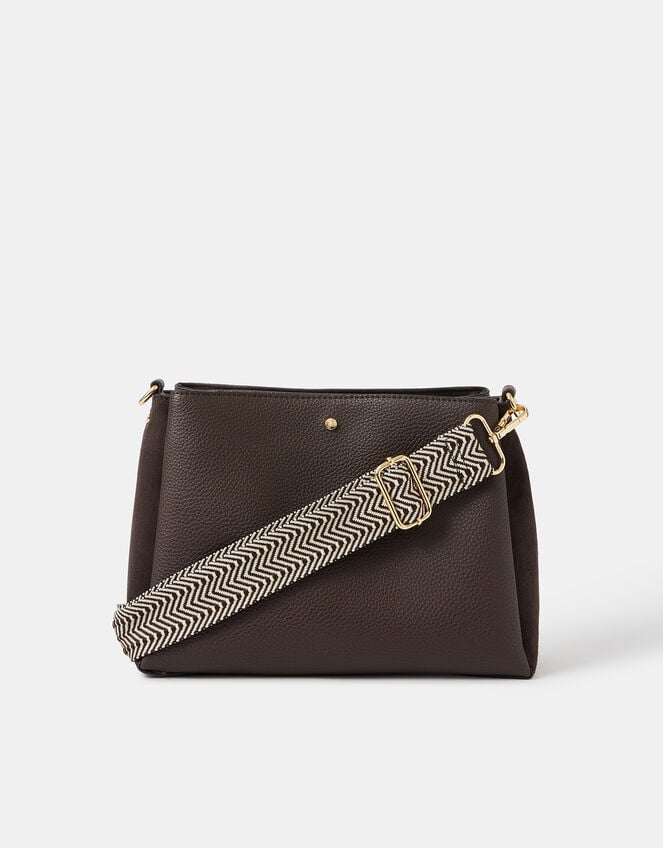 Webbing Strap Crossbody Bag, , large