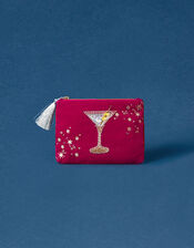 Small Velvet Cocktail Pouch, , large