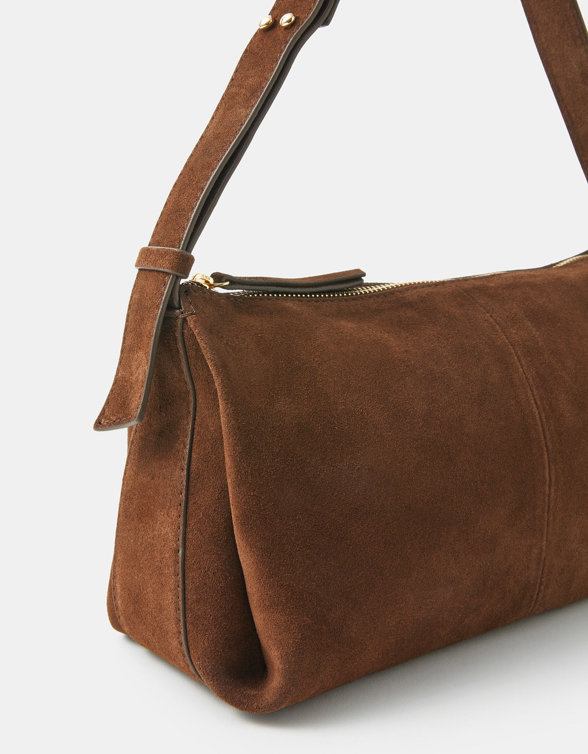バッグ OLD leather/suede shoulder pouch Suede Shoulder Bag | Leather Bags | Accessorize Global