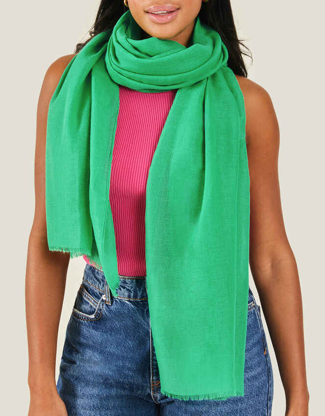 Sorrento Scarf, Green (GREEN), large
