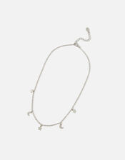 Star and Moon Station Necklace, , large