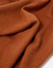 Holly Super-soft Blanket Scarf, Brown (BROWN), large