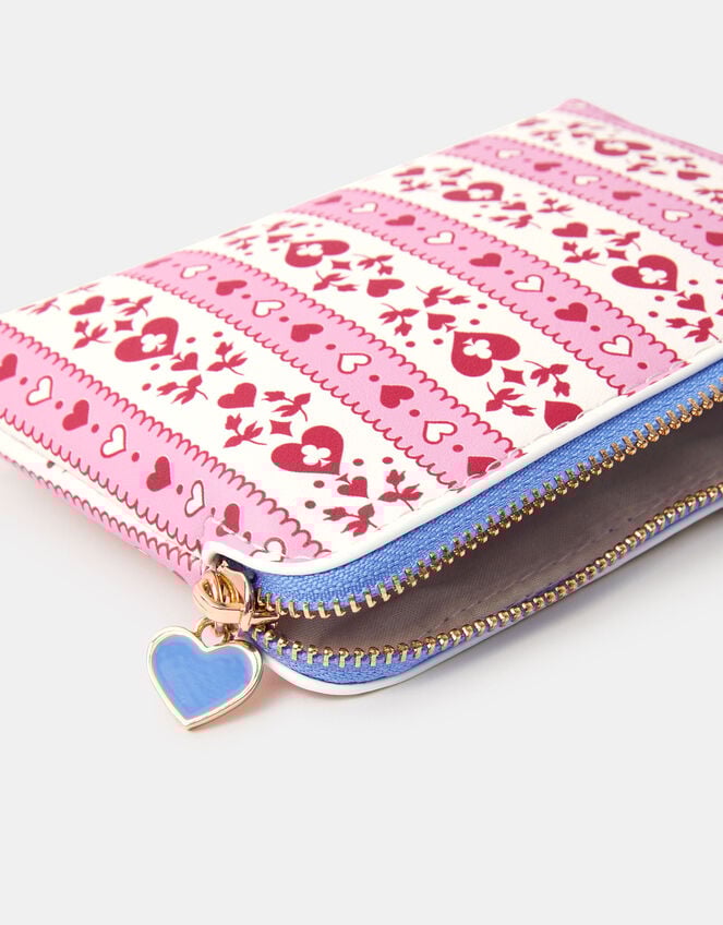 Heart Stripe Coin Purse, , large
