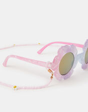 Girls Flower Sunglasses Set, , large