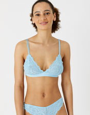 Lace Bralet, Blue (LIGHT BLUE), large