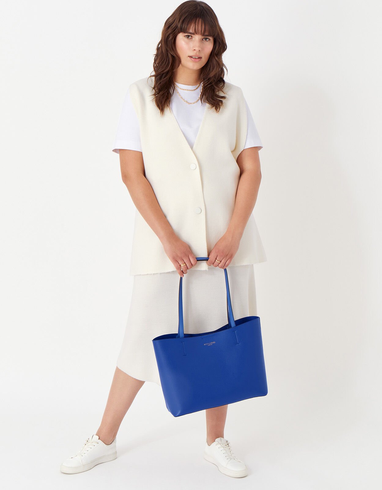 Accessorize blue bag outlet