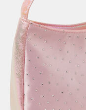 Girls Diamanté Shoulder Bag , , large