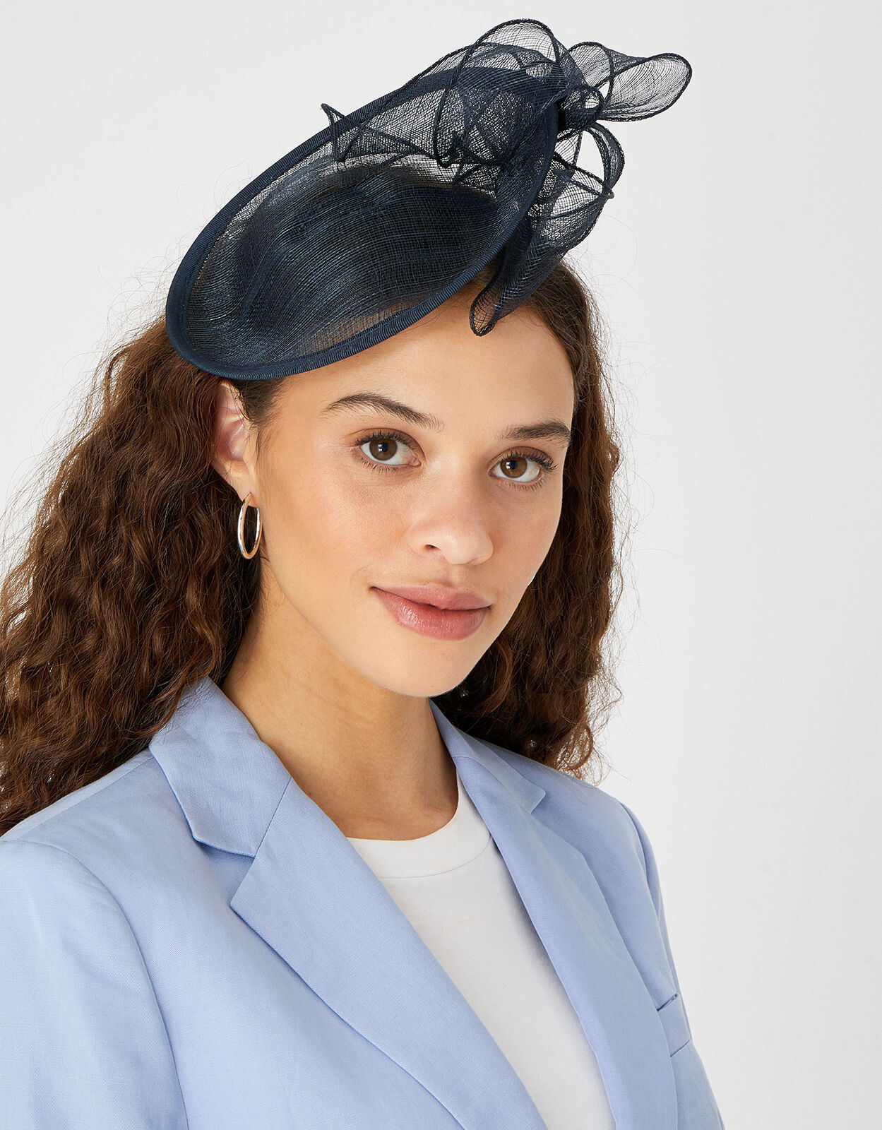 Navy shop fascinator accessorize