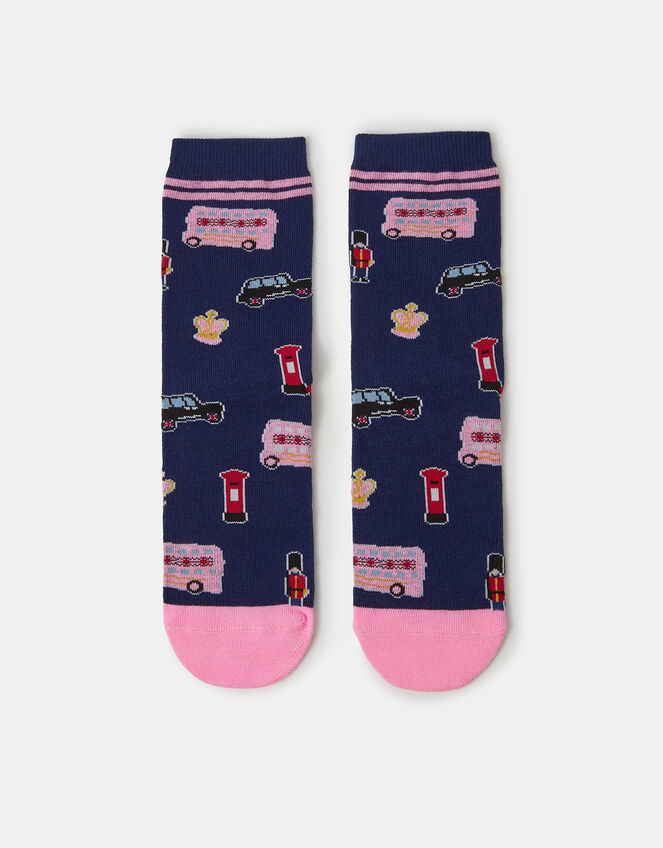 London Print Socks, , large
