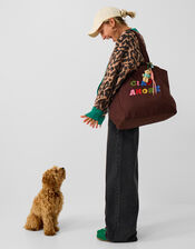 Leopard Print Cardigan, Leopard (LEOPARD), large