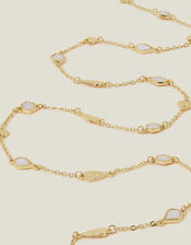 Fine Geometric Chain Necklace, , large