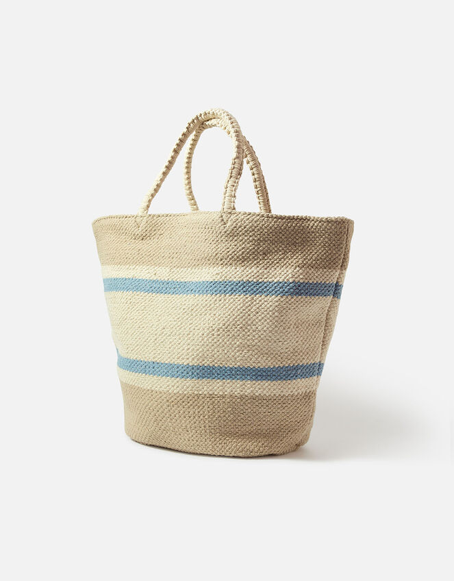 Stripe Handheld Bag, , large