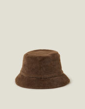 Faux Fur Bucket Hat, , large