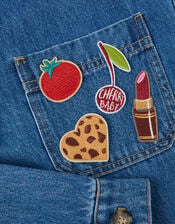 4-Pack Cherry Baby Embroidered Iron-On Patches, , large