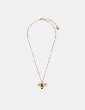 Bee Pendant Necklace, , large