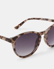 Tort Round Sunglasses, , large