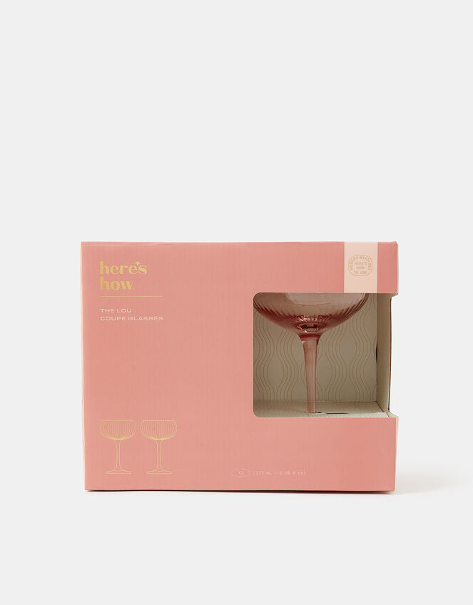 2-Pack Here's How The Lou Coupe Glasses, , large