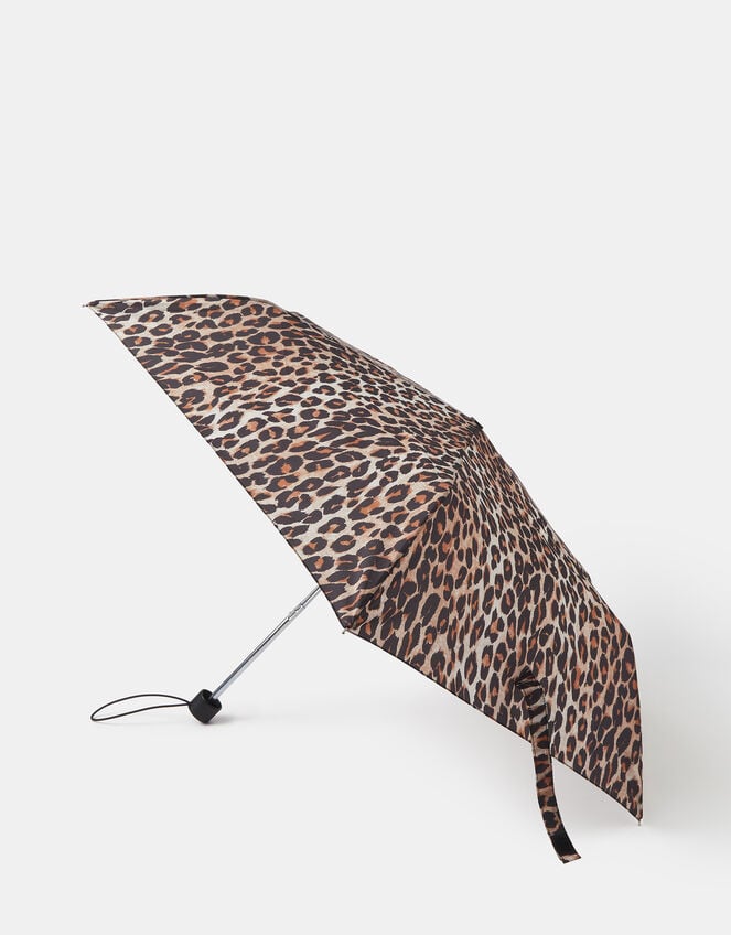 Leopard Print Umbrella, , large