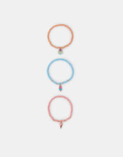 3-Pack Girls Ice Cream Charm Bracelets, , large