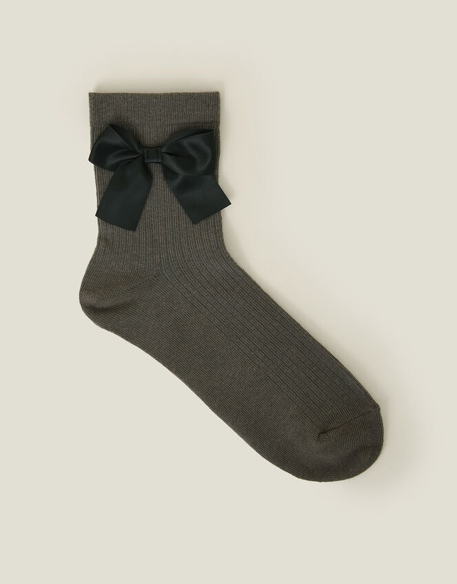 Ribbon Bow Socks, , large