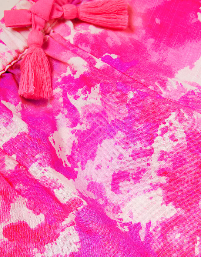 Girls Tie Dye Shorts, Multi (BRIGHTS MULTI), large