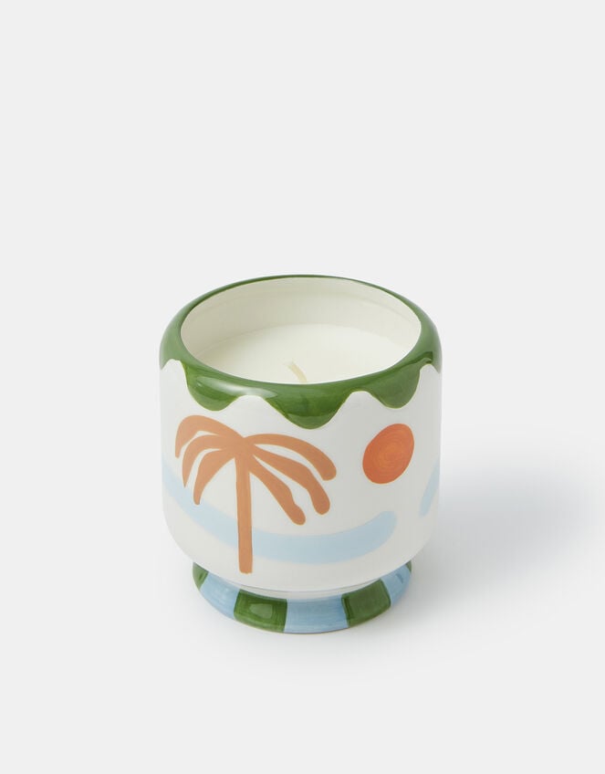 Paddywax Lush Palms Soy Wax Ceramic Candle, , large