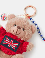 London Bear Bag Charm, , large