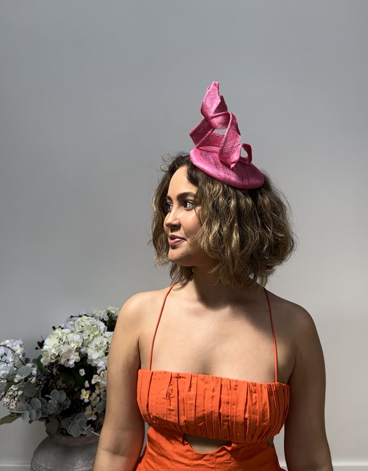 Twirl Sin Band Fascinator Pink Sale Accessories Accessorize Global