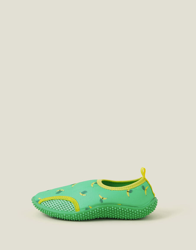 Girls Banana Swim Shoes, Green (GREEN), large