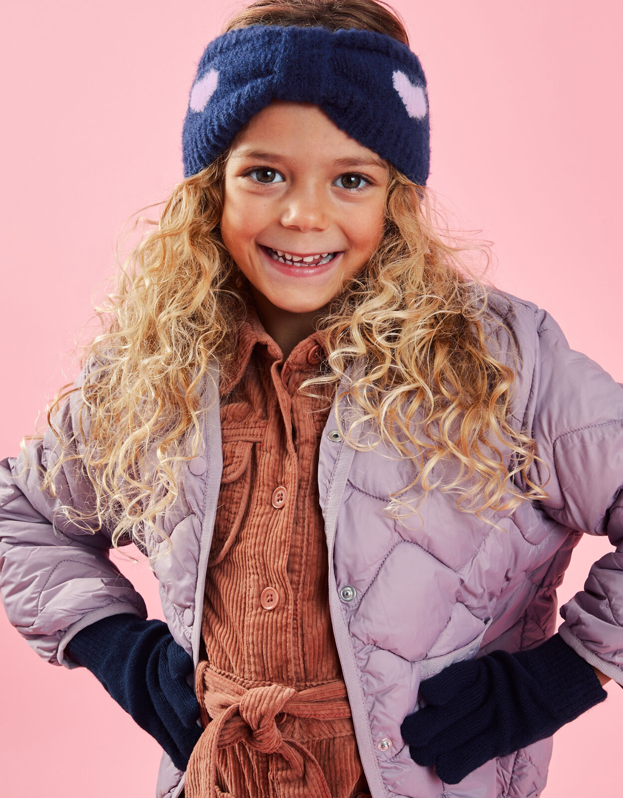 Little girls hat shop and gloves