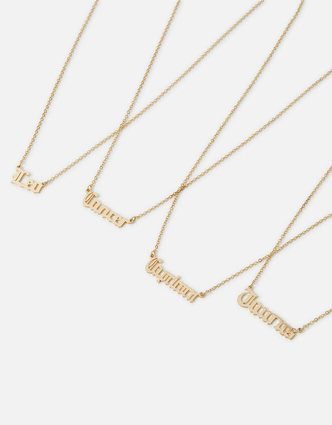 Constellation Pendant Necklace, Gold (GOLD), large
