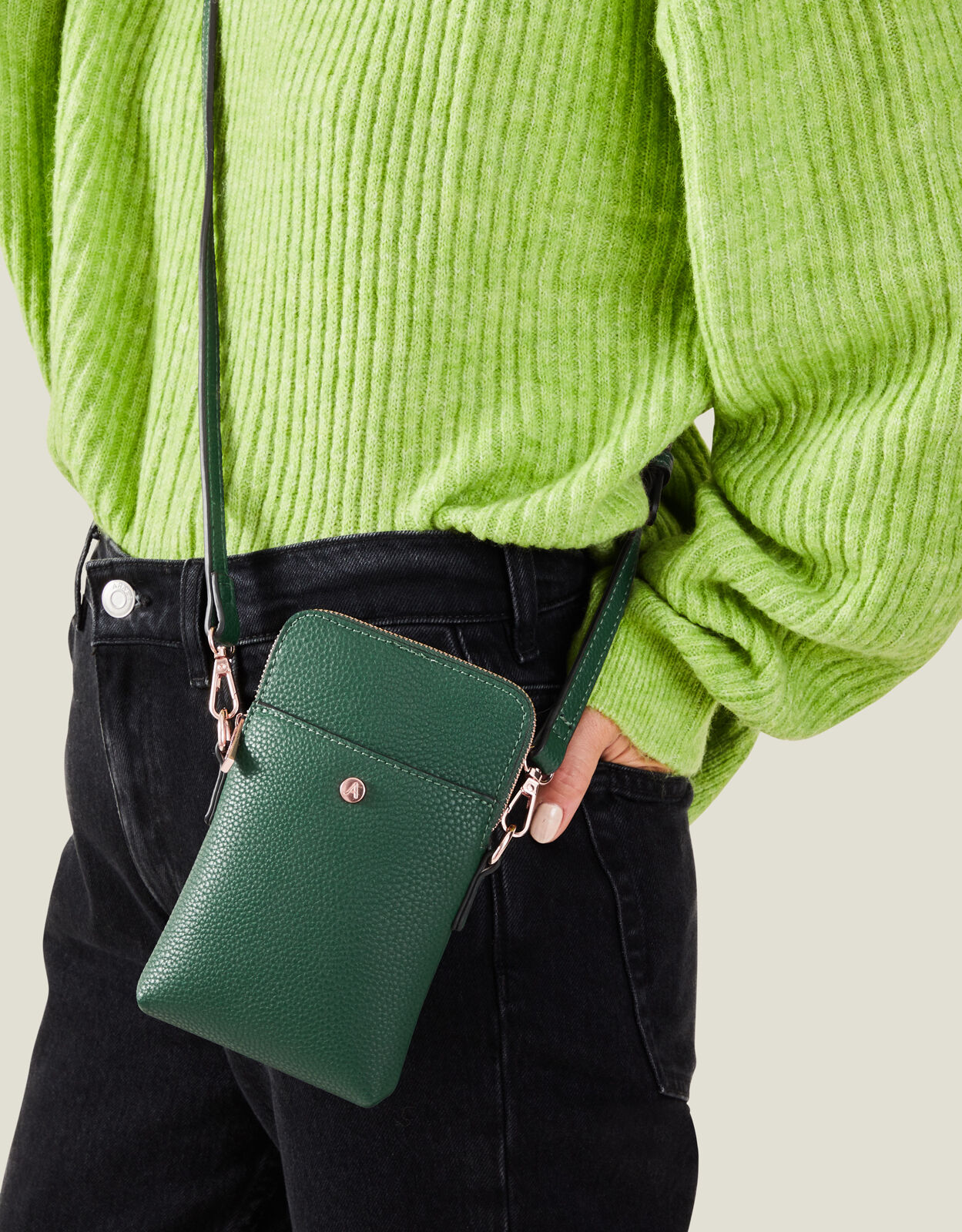 Phone bag with hot sale strap