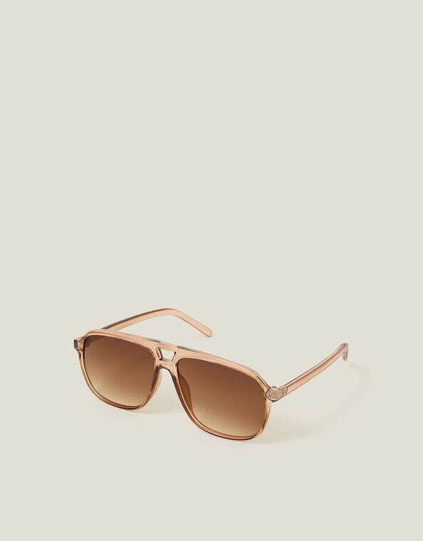 Resin Aviator Sunglasses, , large