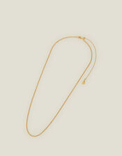 14ct Gold-Plated Belcher Chain Necklace, , large
