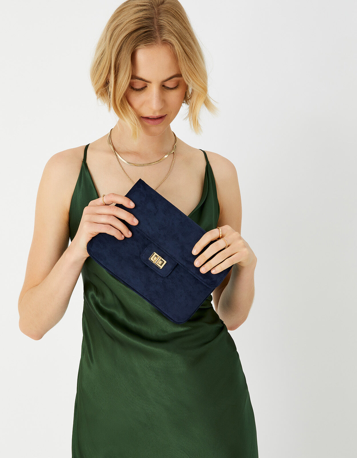 Flat clutch bag hot sale