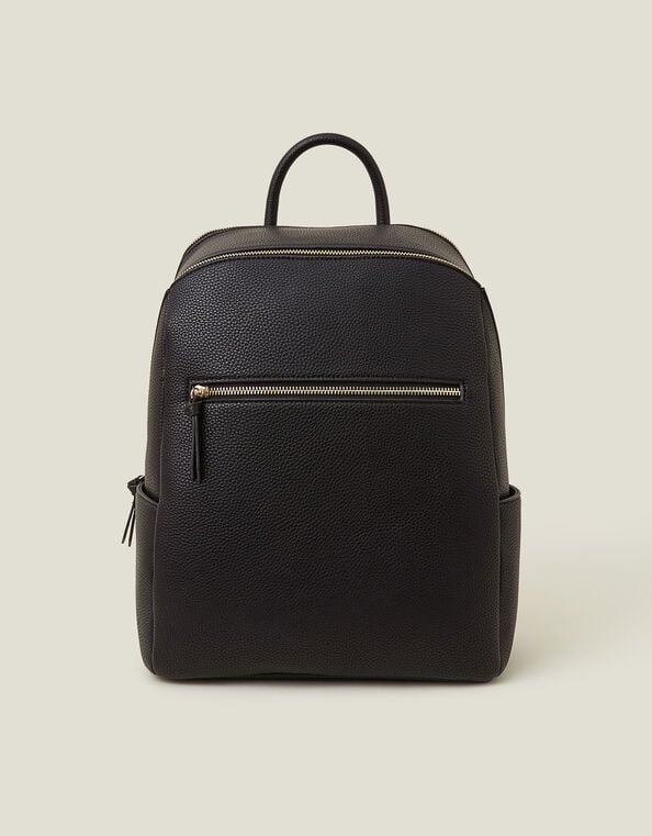 Smart Zip Around Backpack, Black (BLACK), large