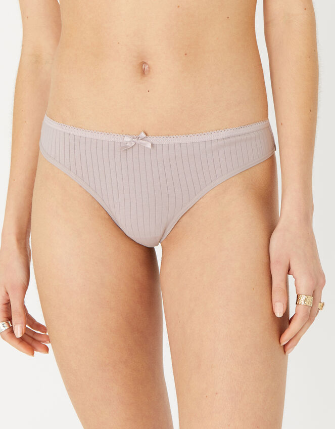Ribbed Thong Multipack, Multi (ASSORTED), large