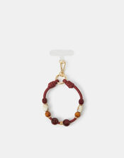 Beaded Cord Phone Wrist Strap, , large